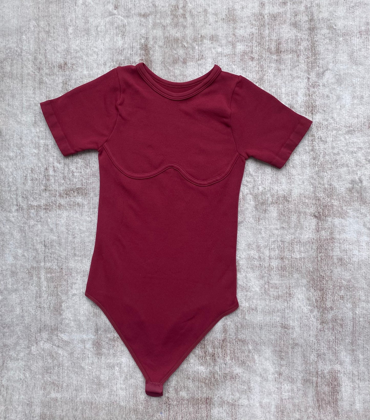 BODY MANGA CORTA SESGO PREMIUM