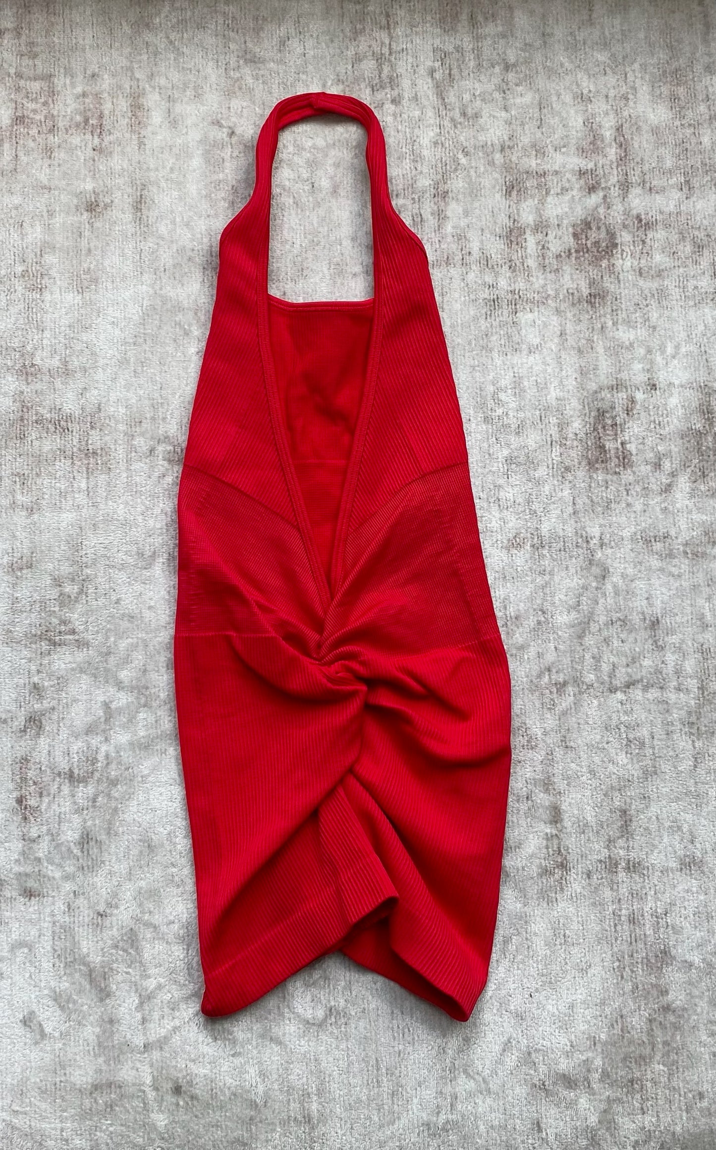 ENTERIZO CORTO HALTER CON PUSH