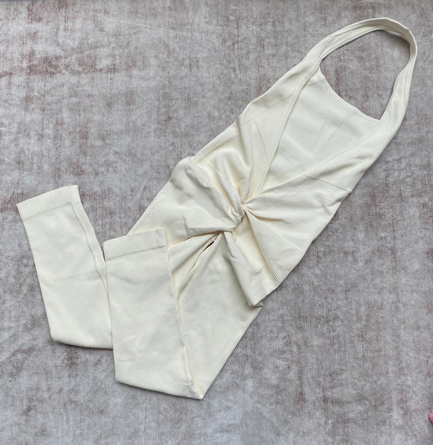 ENTERIZO LARGO HALTER CON PUSH PREMIUM