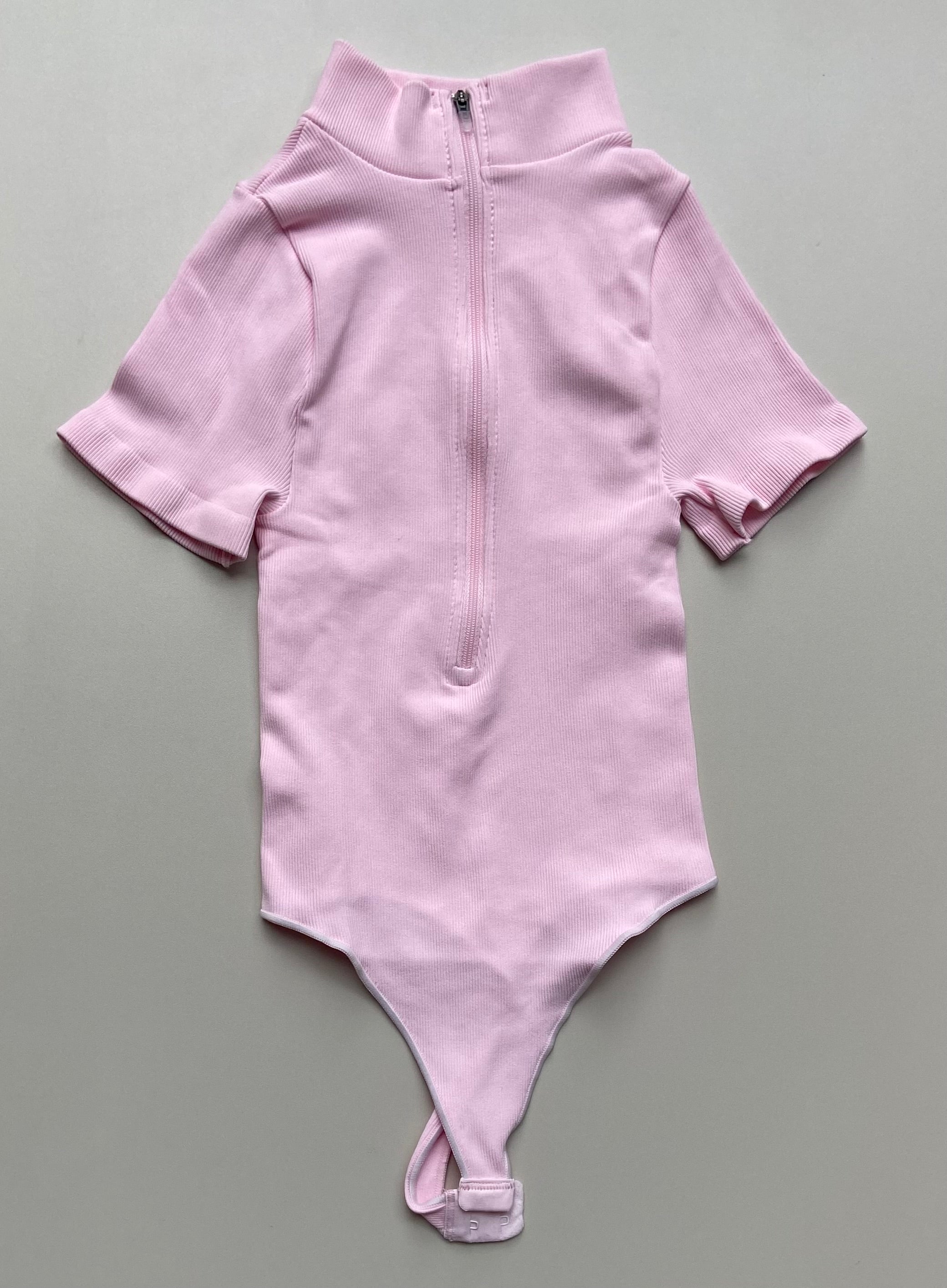 BODY MANGA CORTA CREMALLERA PREMIUM