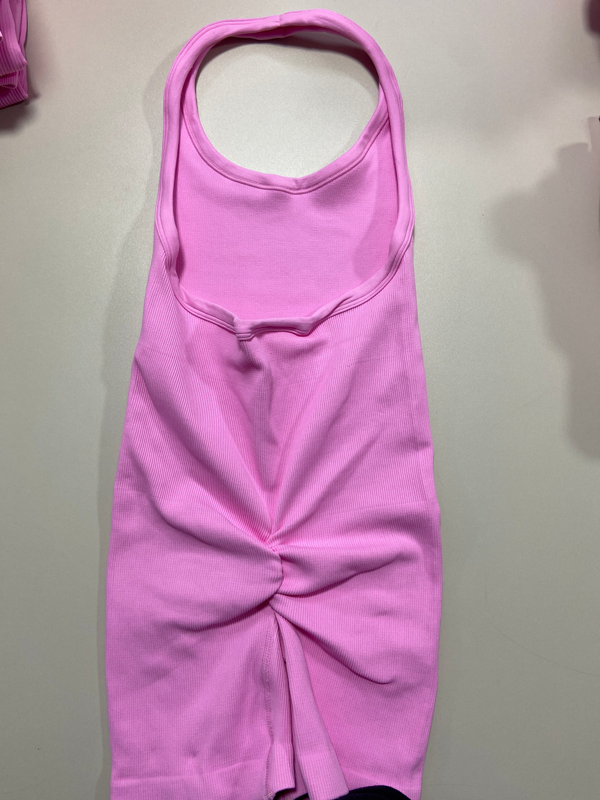 ENTERIZO CORTO HALTER CON PUSH  REMIUN