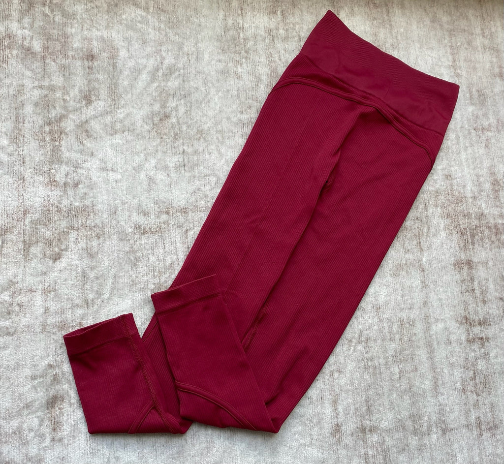 LEGGINS RIB SESGO SIN PUSH PREMIUM