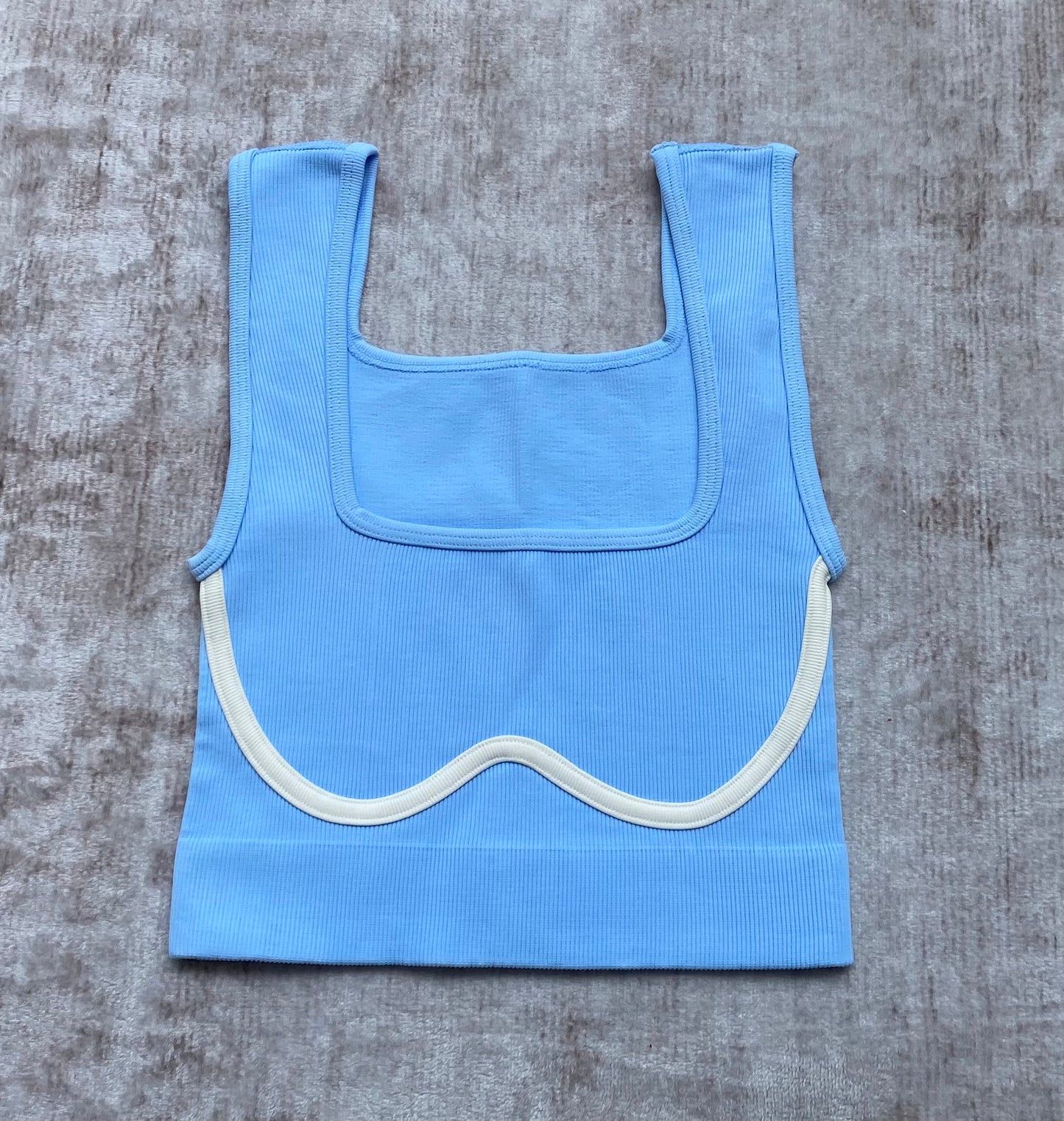 TOP SESGO MARFIL PREMIUM