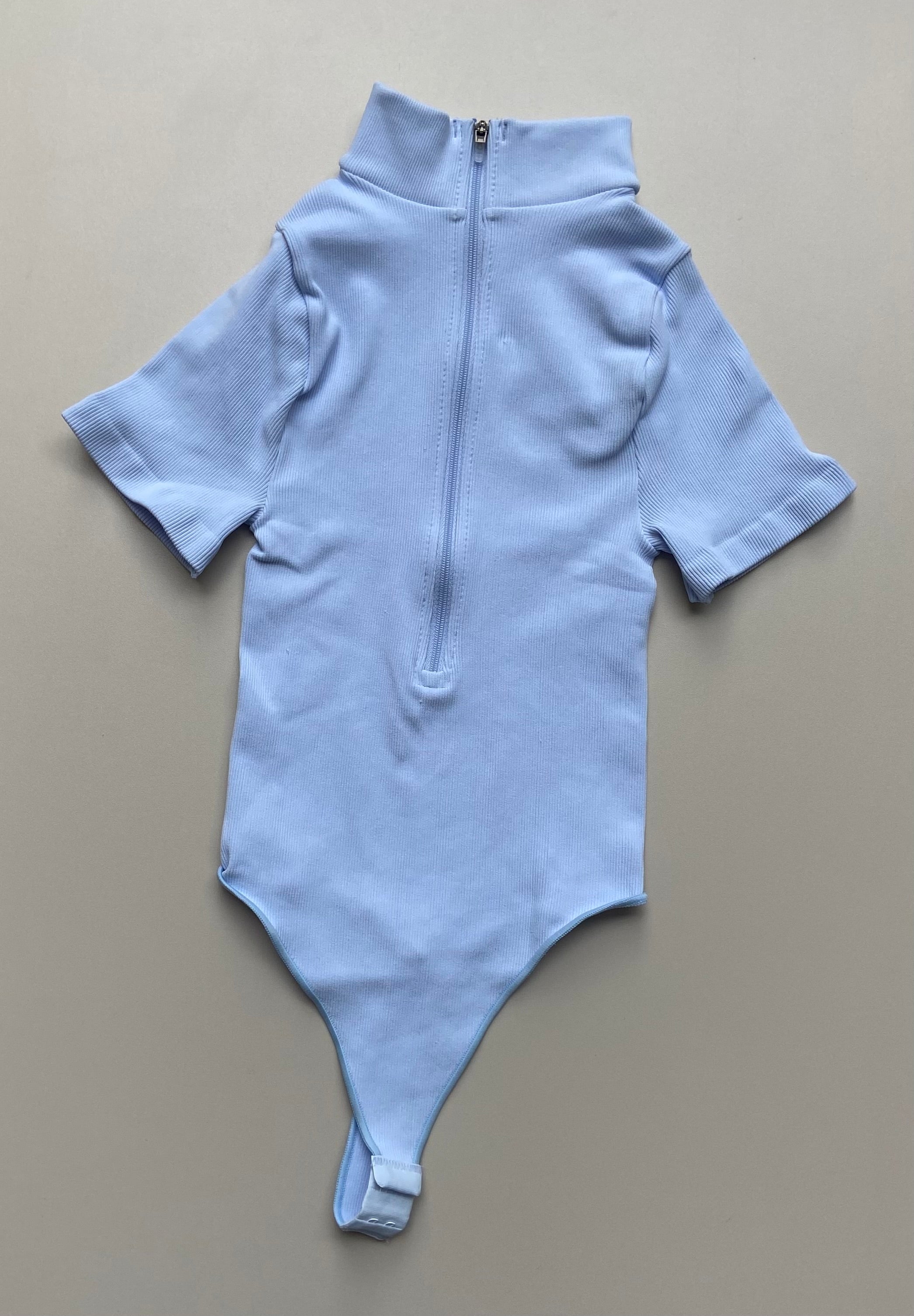 BODY MANGA CORTA CREMALLERA PREMIUM
