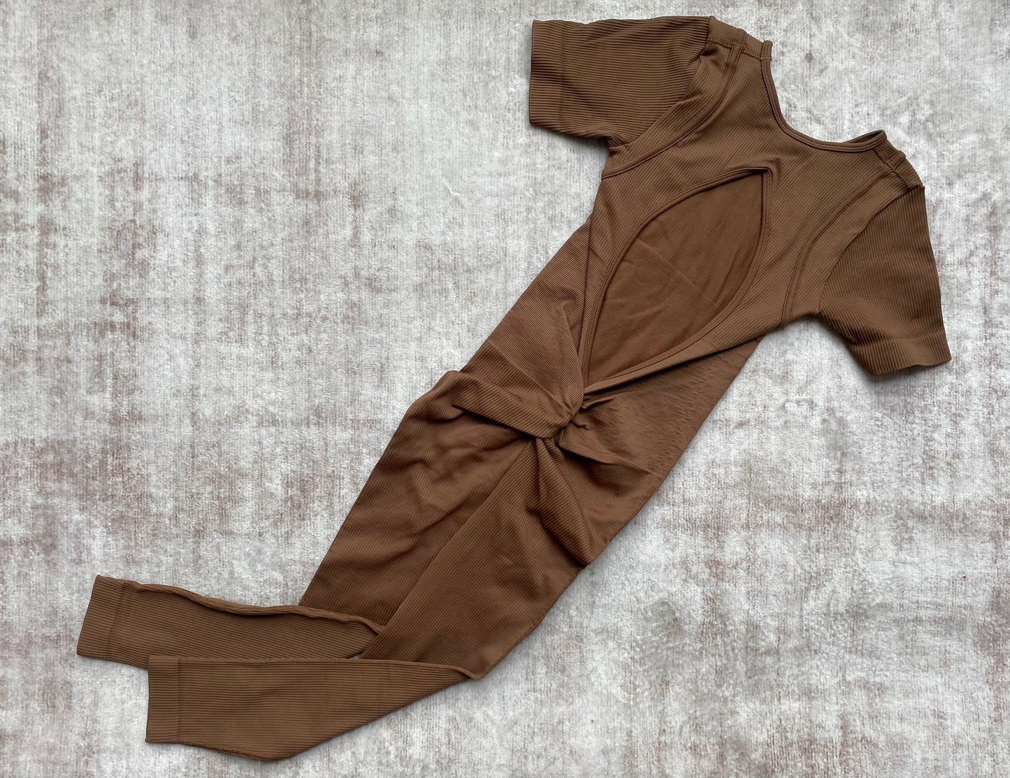 ENTERIZO LARGO MANGA CORTA SESGO LATERAL PRMEMIUM