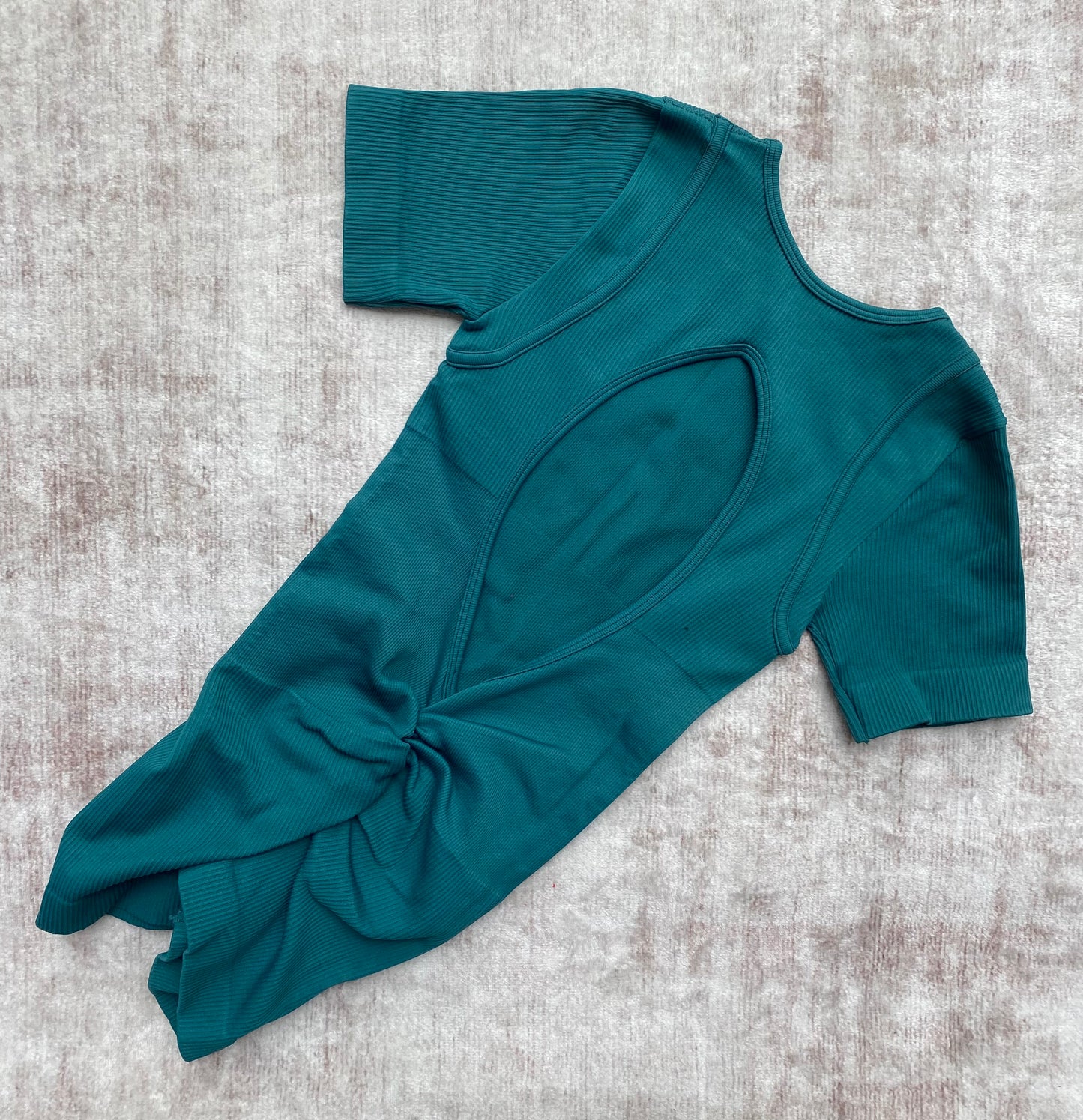 ENTERIZO CORTO MANGA CORTA SESGO LATERAL PREMIUM