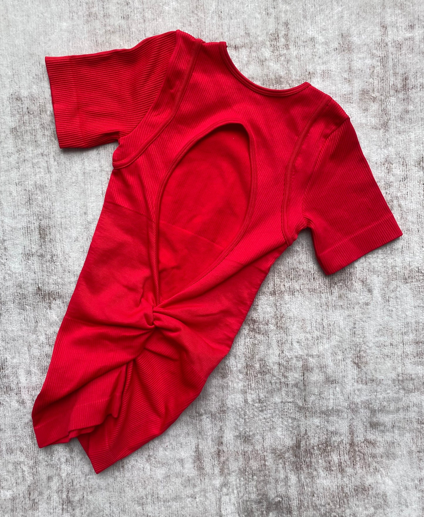 ENTERIZO CORTO MANGA CORTA SESGO LATERAL PREMIUM