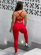 LEGGINS RIB SESGO CON PUSH PREMIUM