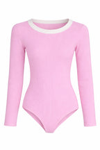 BODY SESGO MANGA LARGA ESCOTE PREMIUM