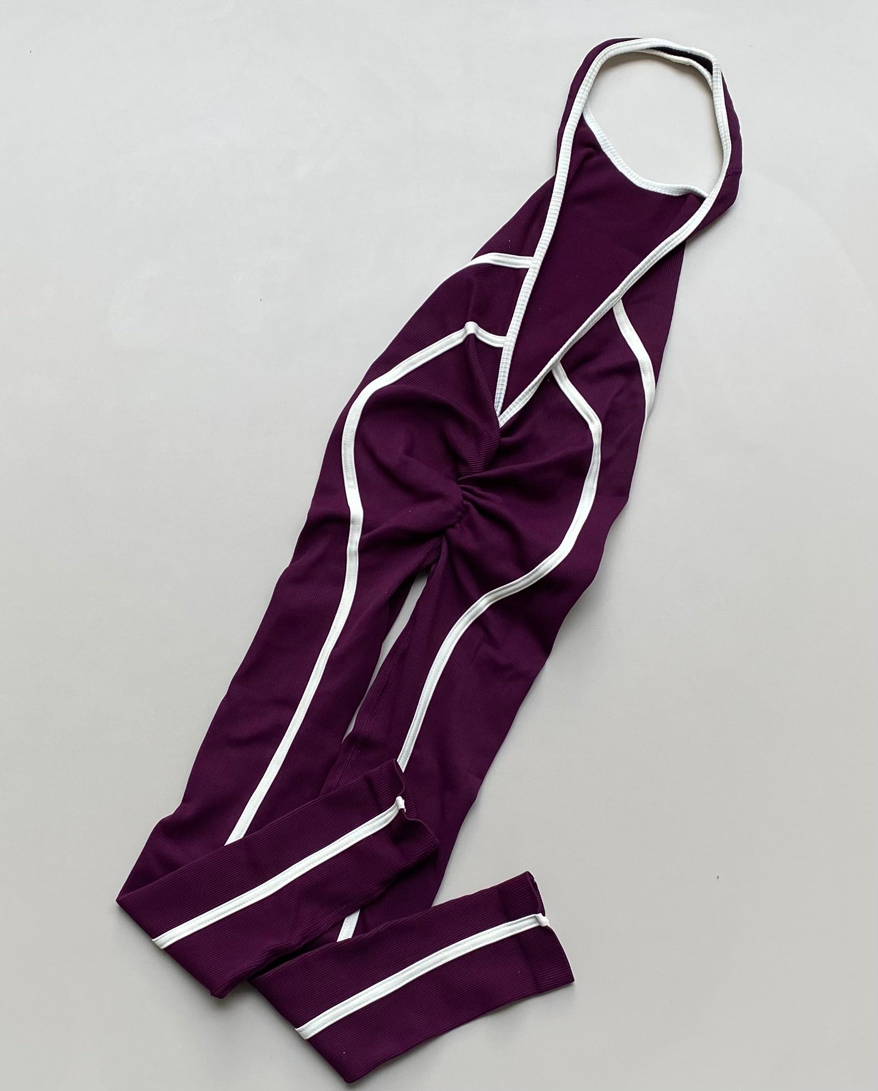 ENTERIZO LARGO HALTER SESGO CON PUSH PREMIUM