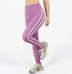 LEGGINS RIB SESGO LATERAL CON PUSH