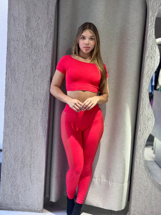 SET LEGGINS CON PUSH