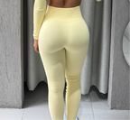 LEGGINS RIB SIN PUSH PREMIUM