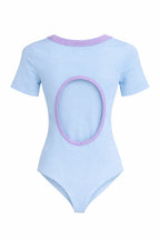 BODY MANGA CORTA SESGO ESCOTE PREMIUM