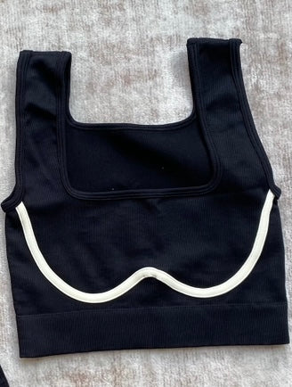 TOP SESGO MARFIL PREMIUM